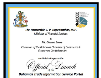 Bahamas Set to Launch Trade Information Service Portal