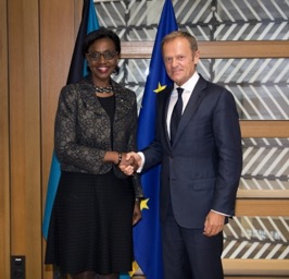 Bahamas Ambassador Presents Credentials to the President of the European Council