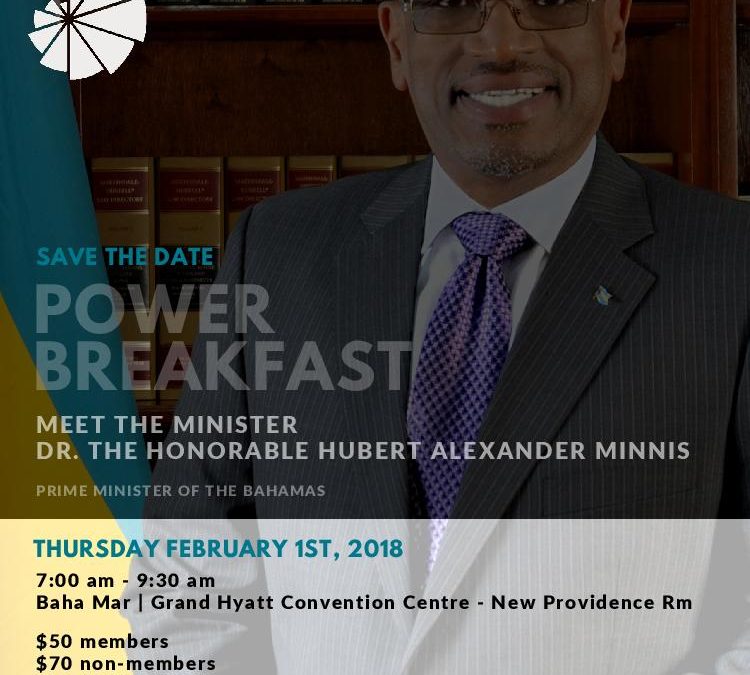 Bahamas Chamber of Commerce “Power Breakfast” Series, Nassau