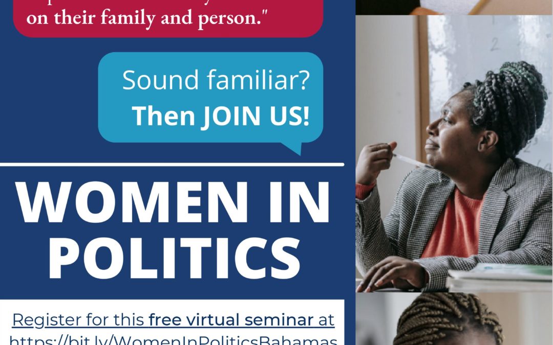 Women In Politics Seminar, Virtual