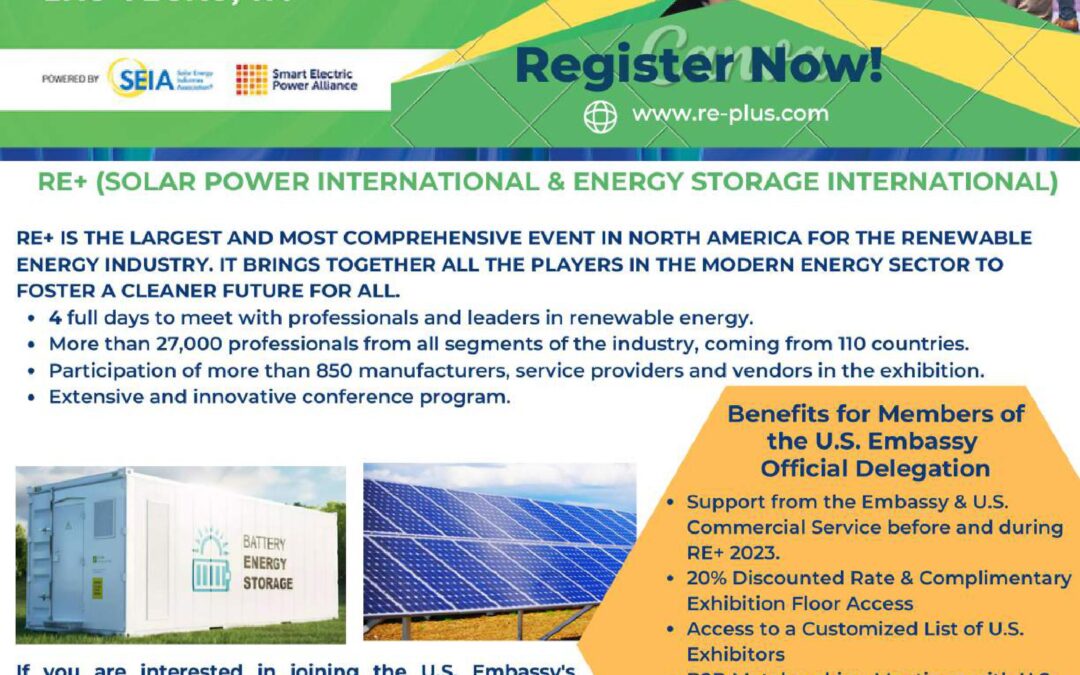 Renewable Energy (RE+) 2023 Conference, Las Vegas, NV