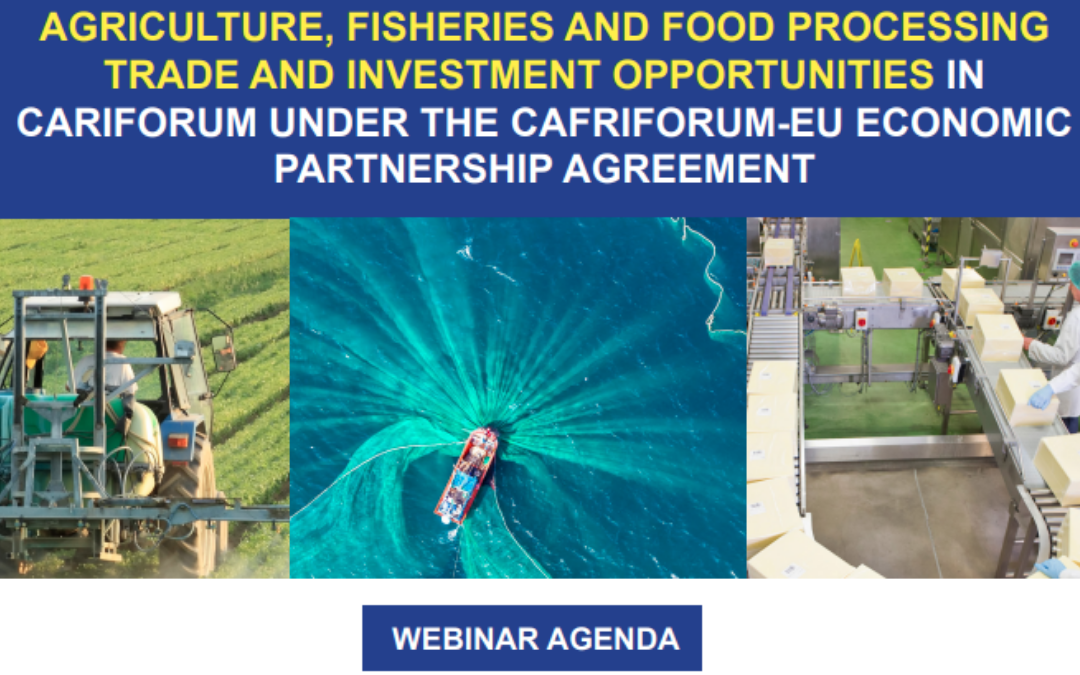 Agriculture, Fisheries and Food Processing in the  CARIFORUM region, Virtual