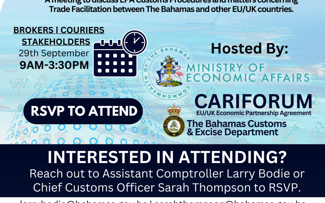 The CARIFORUM EU/UK EPA Customs Procedures and Trade Facilitation Workshop