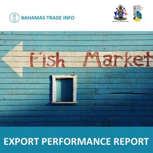 Report cover - featured image - export performance of seafood from Bahamas