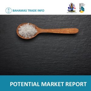 Report cover - featured image - potential market report salt from bahamas