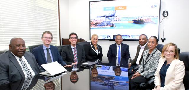 Bahamas Trade Portal Team Carries out Consultations on Grand Bahama