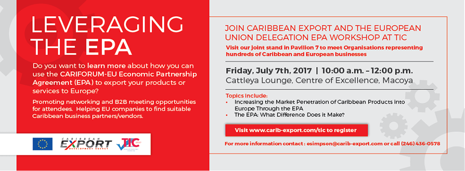 Leveraging the Economic Partnership Agreement (EPA) Workshop