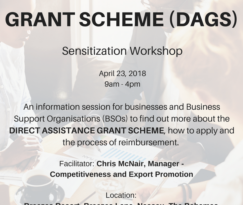 Direct Assistance Grant Scheme Sensitization Workshop, Nassau