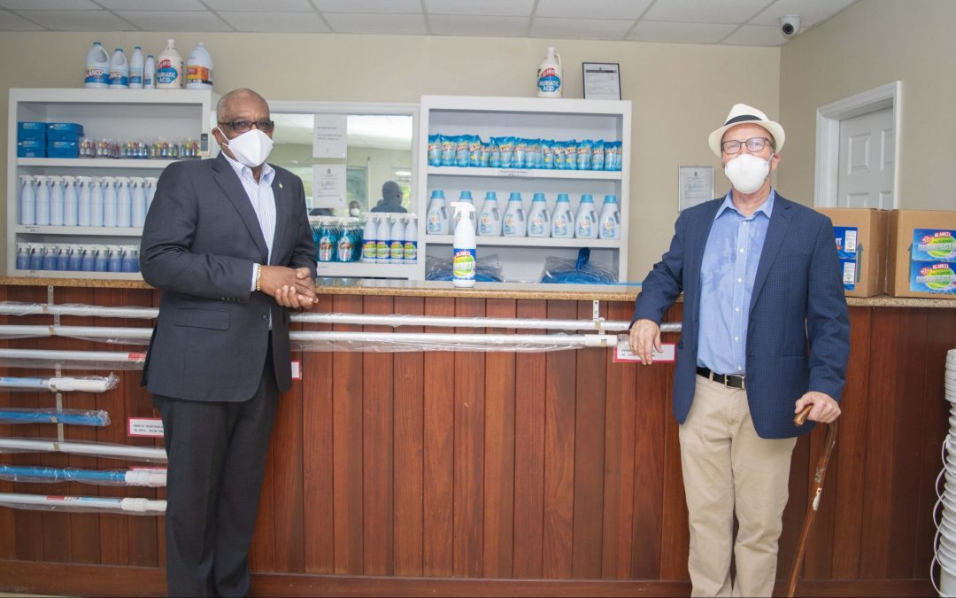 Prime Minister Minnis Tours Blanco Plant