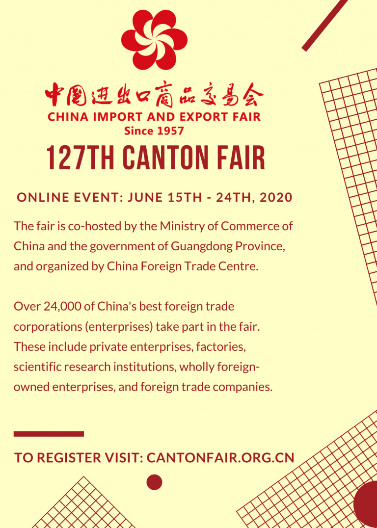 127th Canton Fair, ONLINE Bahamas Trade Info