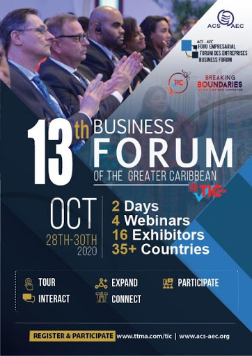 13th Business Forum of the Greater Caribbean, Virtual