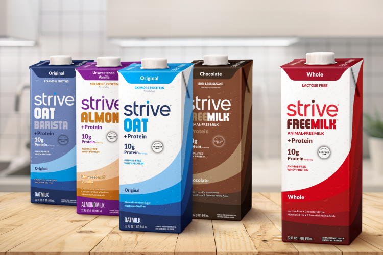 Strive Nutrition leverages Perfect Day animal-free whey for ‘sustainable’ milk