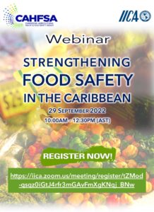 CAHFSA IICA Webinar