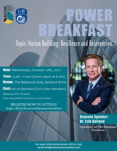 POWER BREAKFAST - UNIVERSITY OF THE BAHAMAS