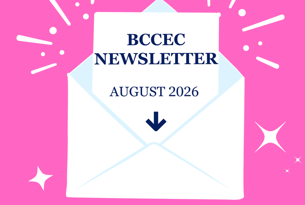 BCCEC Newsletter: August 2026
